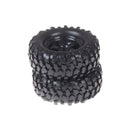 2pcs/lot 1.9" Tires 96mm Wheel 12mm Hex Hub For RC 1:10 Rock Climbing CrawlerBES