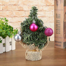 Mini Artificial Christmas Tree Ornament Home Xmas Holiday Party Decor (20cm