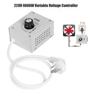 220V 4000W Variable Voltage Controller Fan Speed Motor Temperature Dimmer