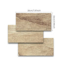 Simple Style Wall Stickers Restaurant Shop Decoration Simulated Wood Grain