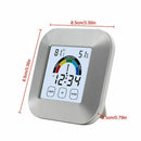Indoor Thermometer Humidity Monitor with Touchscreen Backlight Timer Smart  L4K5