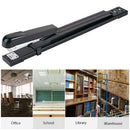 2X(Black Good Quality Heavy Duty Long Arm Metal Stapler 20 Sheets Capacity