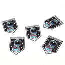 Embroidery sew iron on patch astronaut badge transfers cloth fabric applique 3C