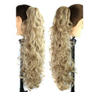 Long Wavy Synthetic Claw Clip Ponytail Hair Extensions Can Be Curled High T X1R5