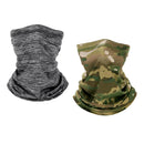 2pcs Balaclava Soft Headscarf Ski Biking Neck Warmer Helmet Liner Headband