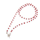 Beads Glasses Sunglasses Spectacles Chain Cord Holder Sweater Necklace Red