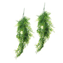 2 Bunches 30'' Artificial Weeping Ivy Vine Plants Outdoor Indoor Hanging Decor
