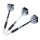 3Pcs 22g Professional Stainless Steel Tip Darts Set With Dart Flights OZ