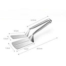 Stainless Steel Barbecue BBQ Tong Meat Bread Food Clamp Kitchen Shovel Spatula