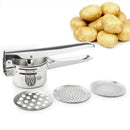 Stainless Steel Potato Ricer Masher Fruit Juicer Masher Strainer Garlic  CRA Gw