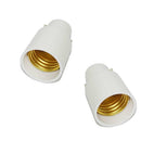 2X LED Converter Light Bulb Lampdapter B22 to E27 Base Home use
