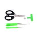 Baiting Needle Carp Fishing Bait Tool Kit 5 Piece Hook Load Rig Knot Puller JR