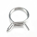 75pcs Car Vehicle Double Wire Fuel Line Hose Pipes Clamps Spring Clip Assortment