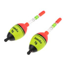 2pcs Luminous Fishing Float Vertical Rock Fishing Buoy Plastic Bobber 5g