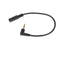 3.5mm 3pole Audio Stereo Male To Female 90Degree Right Angled Extension Cable TO