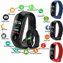 For Android iOS Smart Watch Blood Pressure Heart Rate Monitor Bracelet Wristband