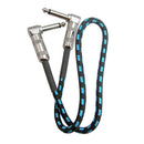Blue+Black Guitar Effect Pedal Cable Patch Cable for Guitar Pedal Adapters