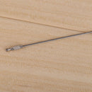 Stainless Steel 20cm Wire Keychain Cable Key Ring for Outdoor (100pcs) A