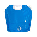 Portable Outdoor Folding Collapsible Water Bags Drinking Carrier (Blue 10L)