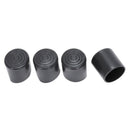 22mm Inner Diameter Round PVC Furniture Table Base Holder Protector Cover T5L6