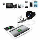 Dual USB Motorcycle Car LED Charger Socket Voltage Voltmeter Panel 12V 3.1A