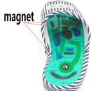 Men Health Care Acupuncture Shiatsu Magnet Foot Massage Slippers Health Sho