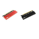 2Pieces M.2 NVMe SSD to PCI-e X16 Converter Card with Heat Sink for NGFF