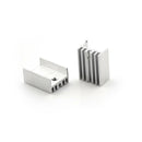 10x Aluminum Heatsink Heat Sink Sets for TO-220 Transistor 20x15x10mm3 Gw