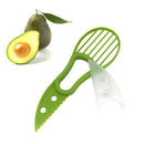 1Pcs Durable 3 in 1 Multi-Purpose Avocado Cutter Kitchen Fruit Cutter Tool