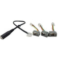 4P4C RJ9 Cable,3.5mm Smartphone Headset to RJ9 Adapter Cable,Adapter Cable  Q6D2