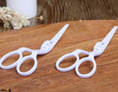 Fondant Scissor Cake Decorating Gum Paste Cutter Mold Piping Baking Cookie