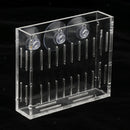 Live Aquairum Plants Grass Crystal Clear Acrylic Cup Holder 10x2.5x8.5cm