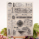 journey transparent clear silicone stamp for diy scrapbooking photo decoratio ME