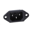 5Pcs IEC 320 C14 Male Plug Panel AC 250V 10A Power Inlet Sockets Connectors 3C