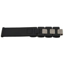 20mm Silicone Strap Watch Band For Chronoscaph Autoscaph 21 Band, Black N6X6