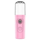 2Pieces 30mL Portable Facial Humidifier USB Moisture Mist Face Sprayer