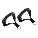 2 xPull Grips Handlebar for Pull Down Cable Attachment Exercise Gym Accessories
