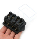 4 Way Car Vehicle Circuit Standard ATC Automotive Blade Fuse Box Block Holder M&