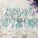Number 0-9 Metal Cutting Dies Stencil Scrapbook Paper Cards Craft Embossing W BX
