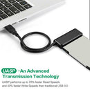 T04 USB 3.0 to SATA Adapter Cable 2.5/3.5 inch HDD SSD Hard Disk Converter