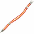 Bracelet Jewelry Alloy Leather Flag Spain for Men and Women - Width 1.4 cm
