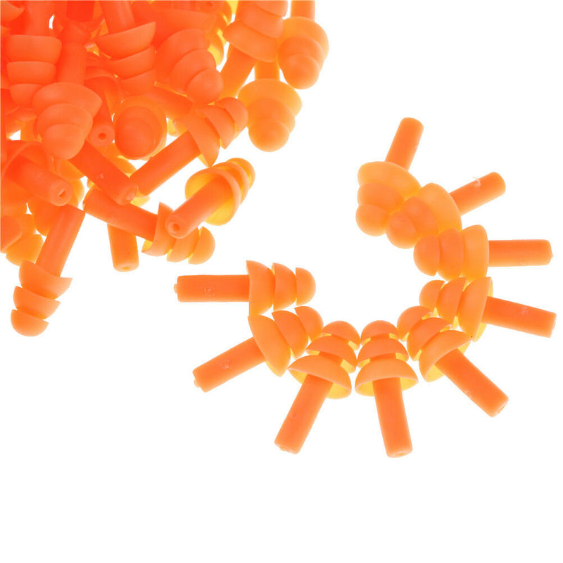 20Pcs Silicone Ear Plugs Anti Noise Snore Earplugs Comfortable For Study  JR