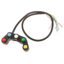 Universal 5 button Array Motorcycle Switches Race Bikes 22mm Handlebar SwitS Gw