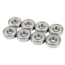 Skate Bearing 608 ZZ Wheel and Long board Skate Bearings, Double Armored, S R9O3