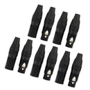 5 Pairs 3 Pin XLR Connectors Male And Female Microphone Mic Cable Adapter