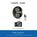 KingMa NP-FZ100 Dual Slot Micro USB Battery Charger for Sony ILCE-9 A7M3