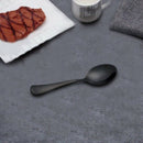 Black teaspoons teaspoons, Mini stainless steel cake spoons, scoop for ice