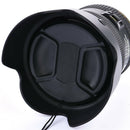 Polished 77mm Center Pinch Snap Front Cap For Sony Canon*Nikon Lens Filters