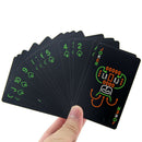 1 Set Black Luminous Playing Cards Glow In The Dark Bar KTVB Ew