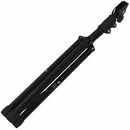 8-Inch Gray Rubber Wood Dumb Drum Practice Training Drum Rack With Bracket